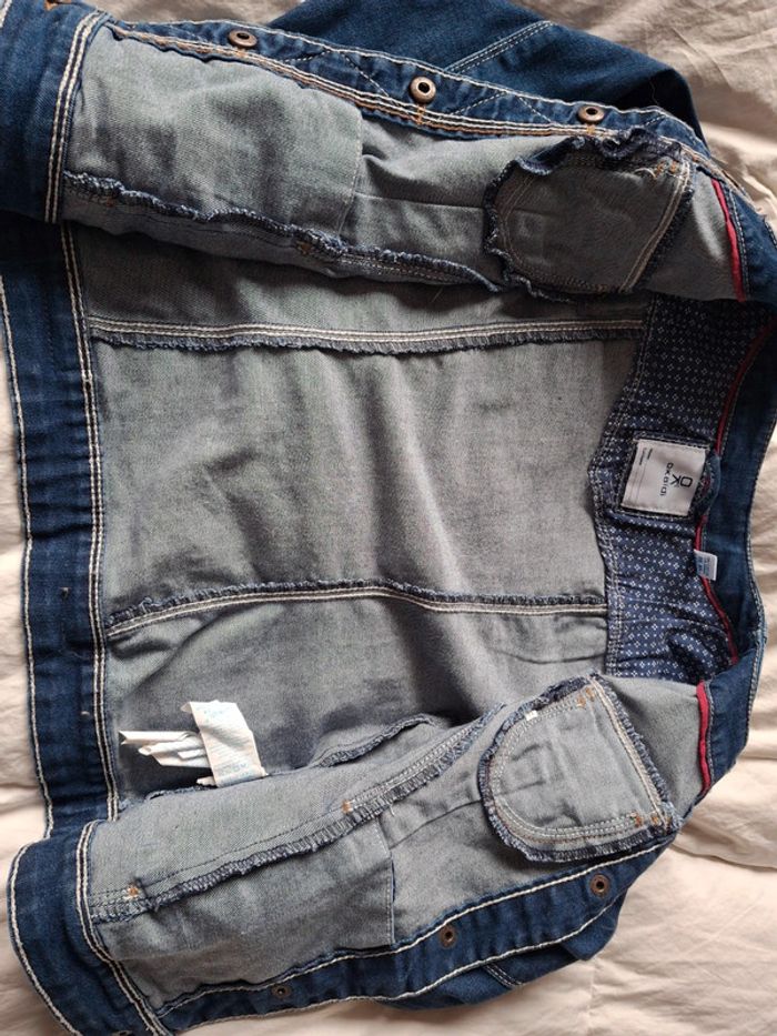 Veste en jean fille taille 8 ans - photo numéro 7