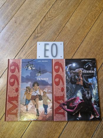 Lot de 2 bd M.99 tome 1 et 4 en eo