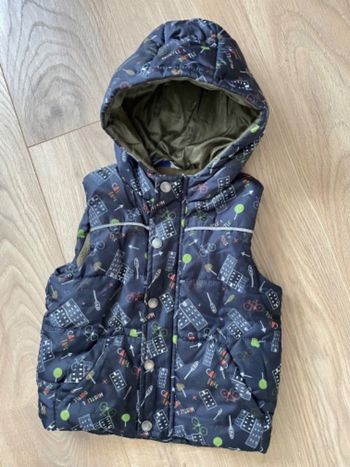 Doudoune sans manche garcon 3/4 ans