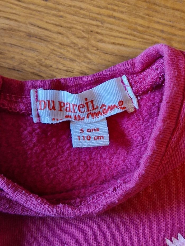 Robe Du Pareil au Même 5 ans fuschia - photo numéro 6