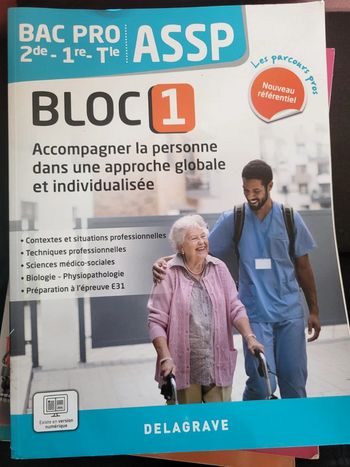 Livre scolaire pour ASSP