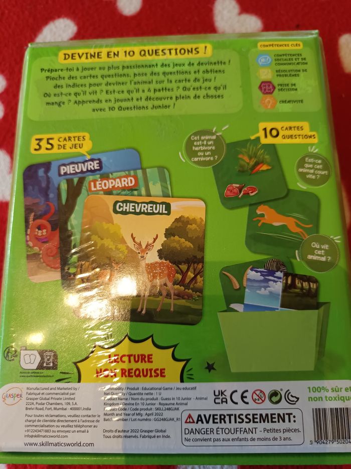 Jeu animaux - photo numéro 2