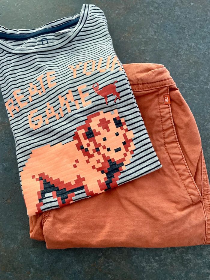 Ensemble bermuda et t-shirt - photo numéro 3