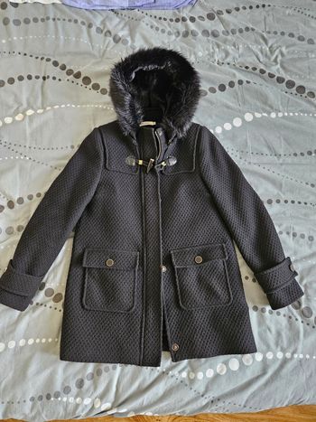 Manteau Nafnaf chic et chaud avec capuche en laine