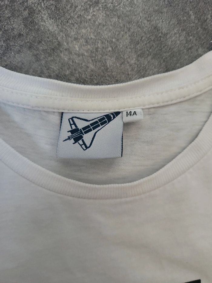 Lot 2 t-shirts garçon 14 ans NASA très bon état - photo numéro 7