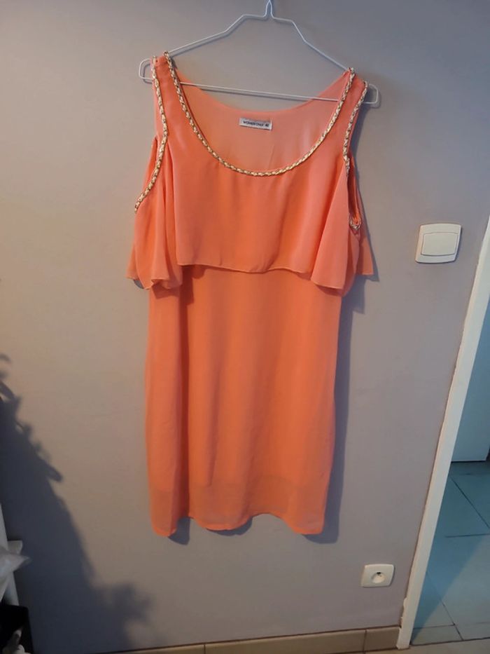 Robe corail taille 40 Women Only
