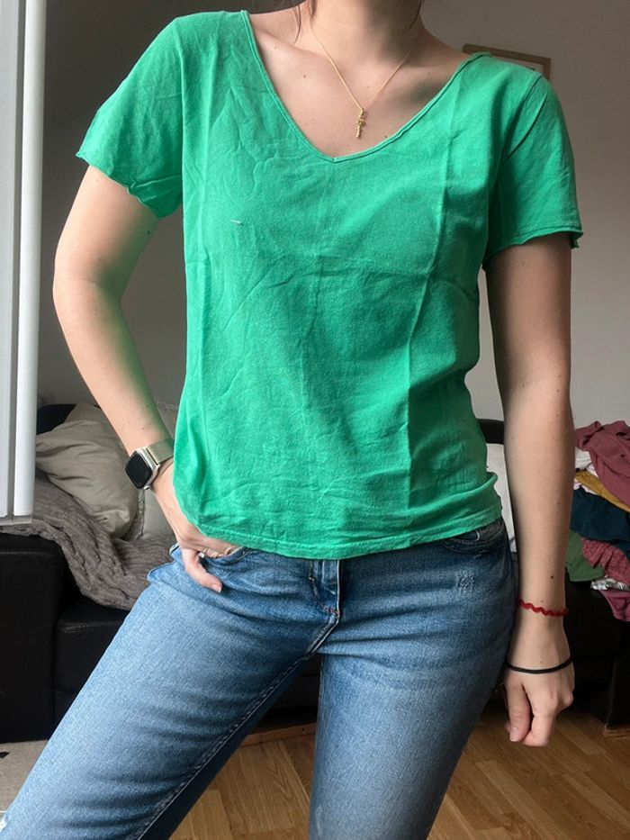 Tee shirt vert - American Vintage - S
