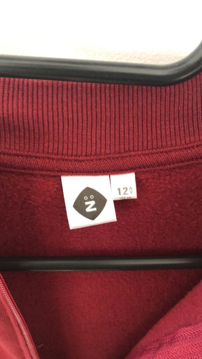 Veste Z Bordeaux taille 12 ans 152 cm - photo numéro 2