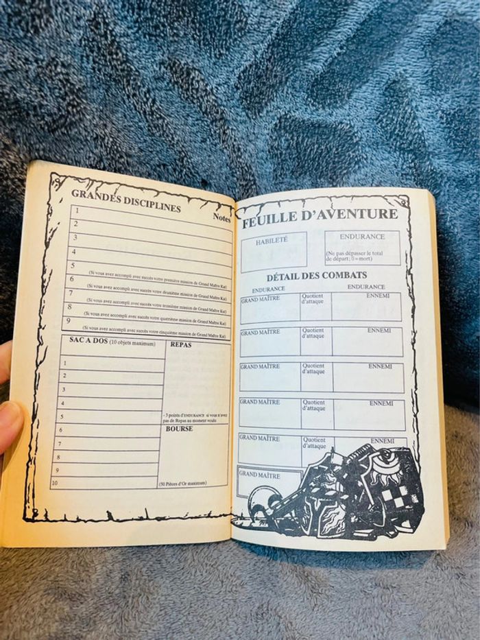 Livre dont vous êtes le héros le loup solitaire la traversée infernale V1 - photo numéro 16