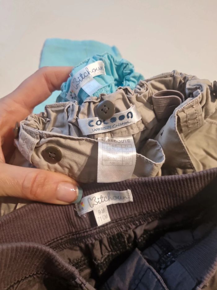 Lot pantalons 9 mois - photo numéro 8