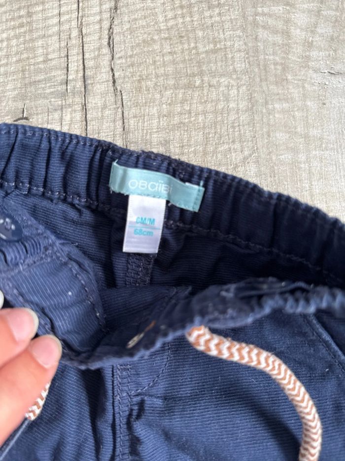 Pantalon léger marine - photo numéro 2