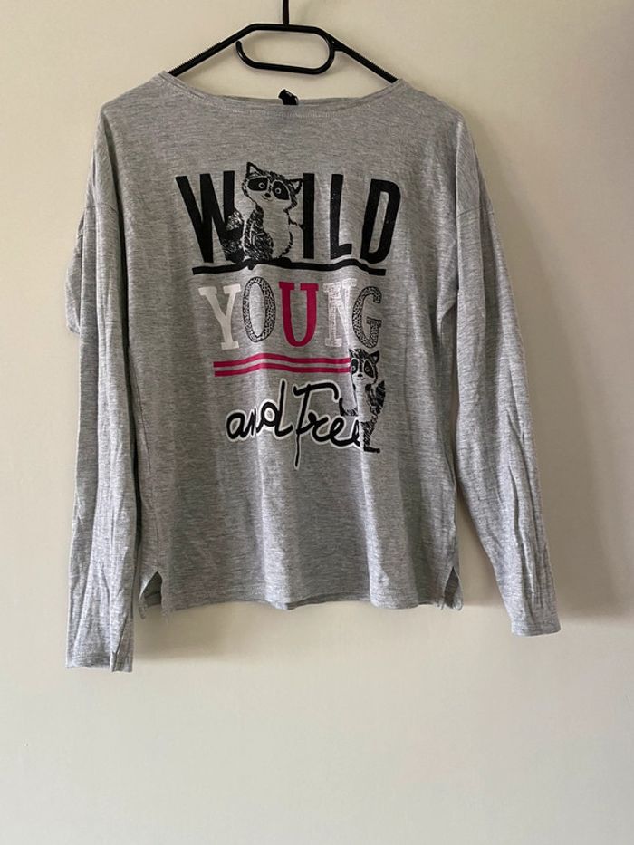 Pull fin / t-shirt manches longues Jean Pascale Taille XS