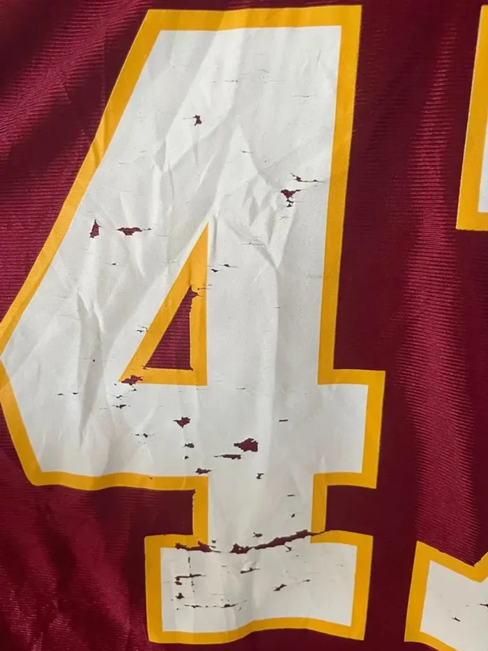 Maillot jersey NFL #47 Cooley Washington Redskins Mens L - photo numéro 7
