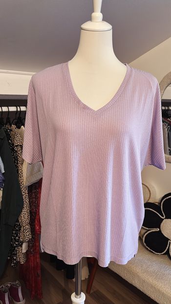 Tee shirt ample lila Parfois T38/40