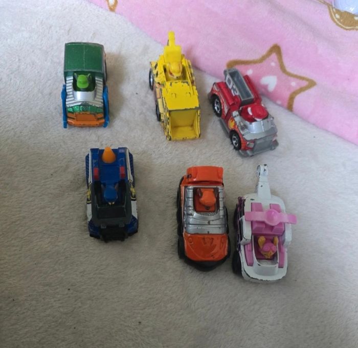 Lot voitures pat patrouille