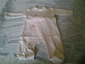 pyjama rose pâle