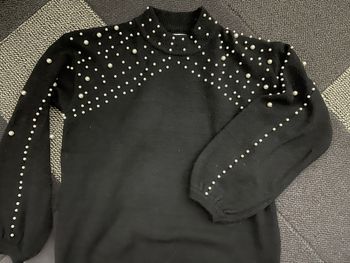 Pull avec perles