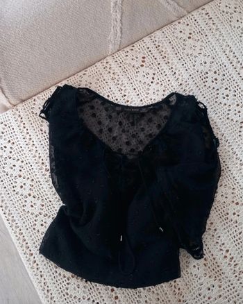 Blouse plumetis Zara basic