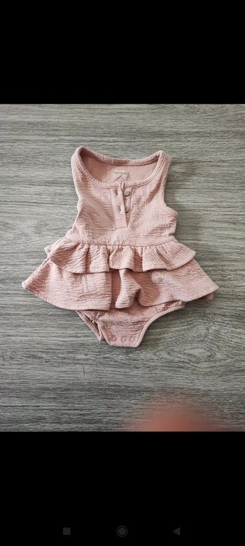 Robe fille 1 mois