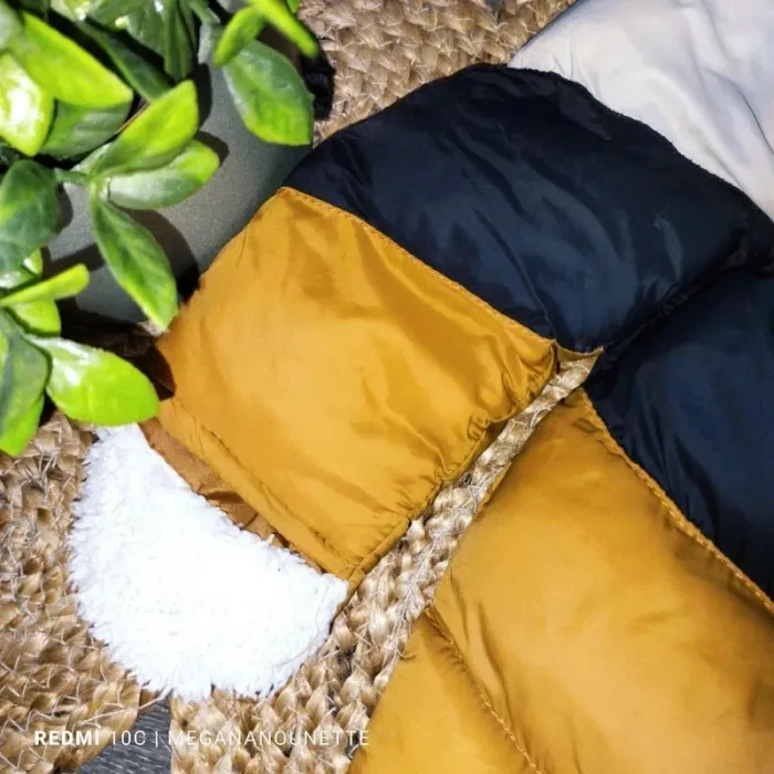 🦋 Combi pilot matelassé déperlant camel intérieur polaire 9 mois 71 cm Orchestra - photo numéro 9