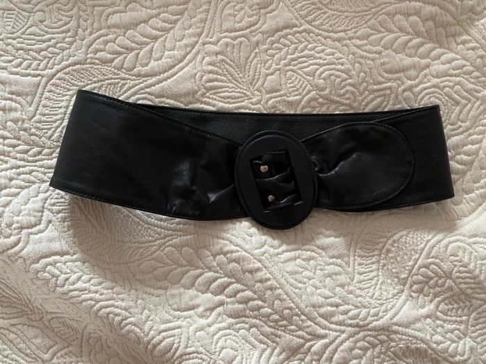 Ceinture large  taille 2 Noire Neuve