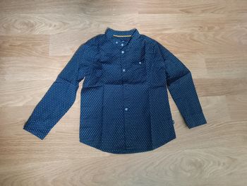 Chemise bleu marine Okaïdi 6 ans
