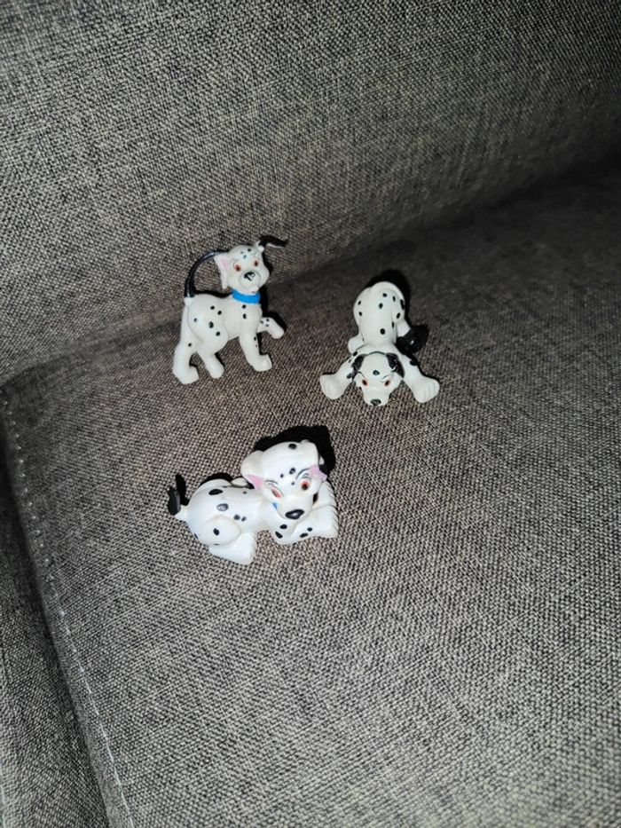 Lot 3 chiens Disney dalmatiens