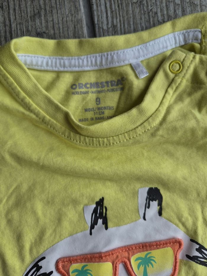 Tee shirt jaune - photo numéro 3