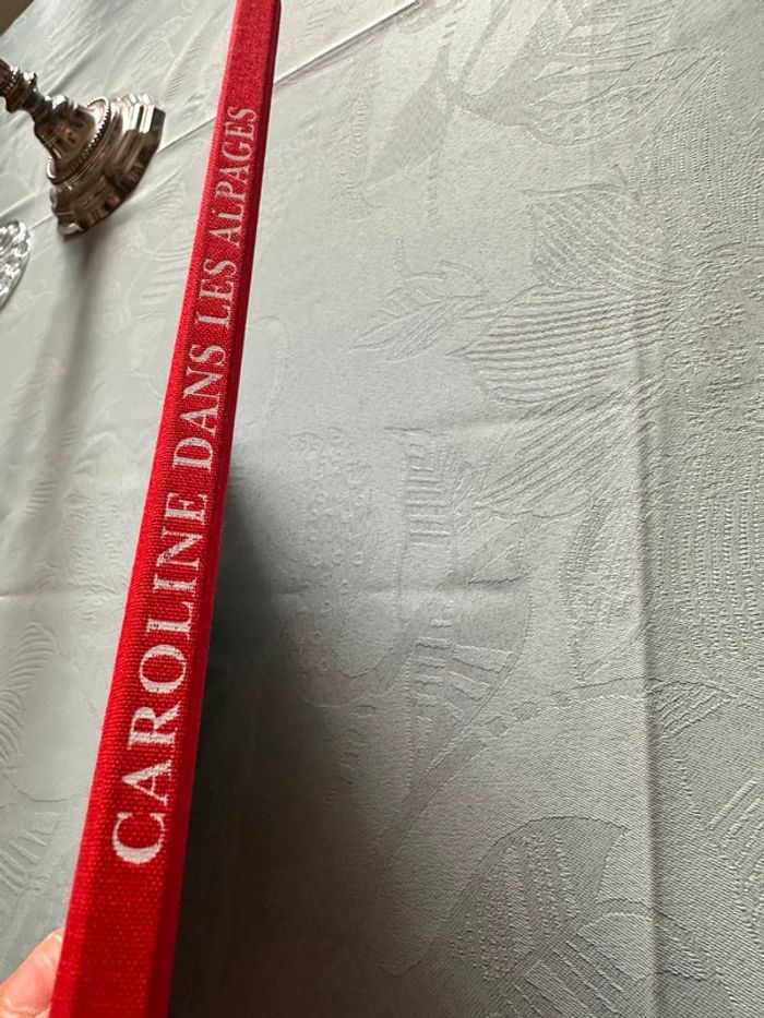 Ouvrage édition limitée Caroline dans les Alpages livre bd album Pierre Probst - photo numéro 3