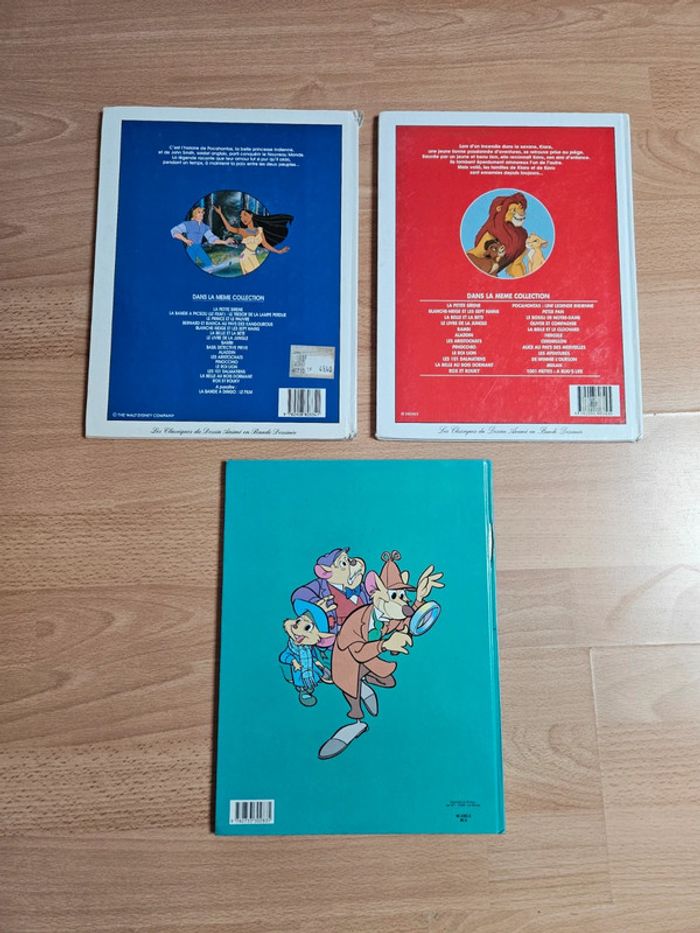 Lot 3 bd bandes dessinées disney - photo numéro 2