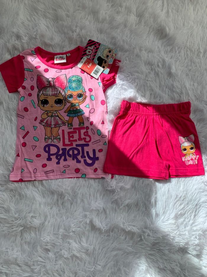 Ensemble 2 pièces lol surprise Taille 4 ans Neuf