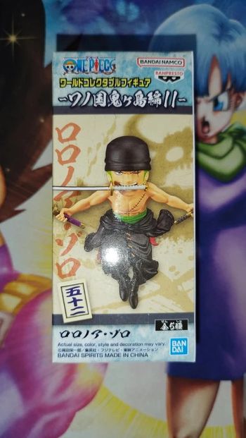 Figurine One Piece WCF World Collectable Figure Mugiwara Roronoa Zoro Wano kuni Onigashima