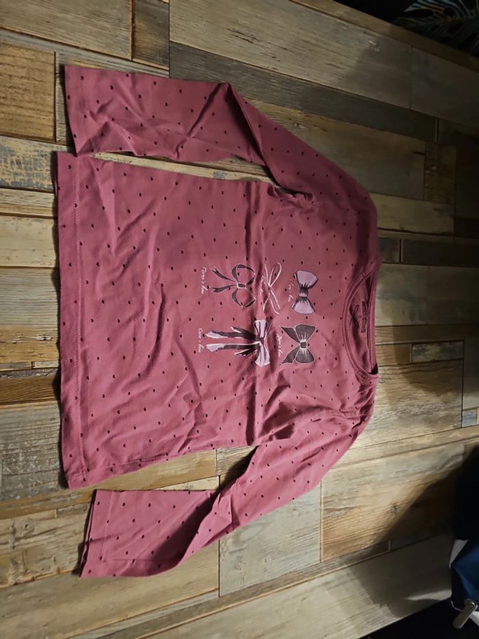 Lot de 2 t shirts manches longues taille 8 ans - photo numéro 2