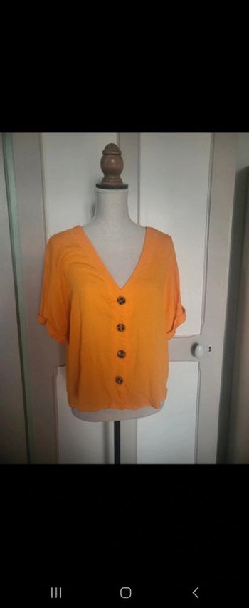 Blouse orange