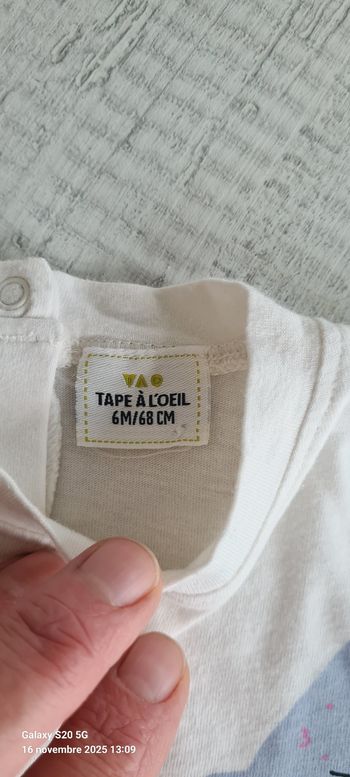 T-shirt bébé fille