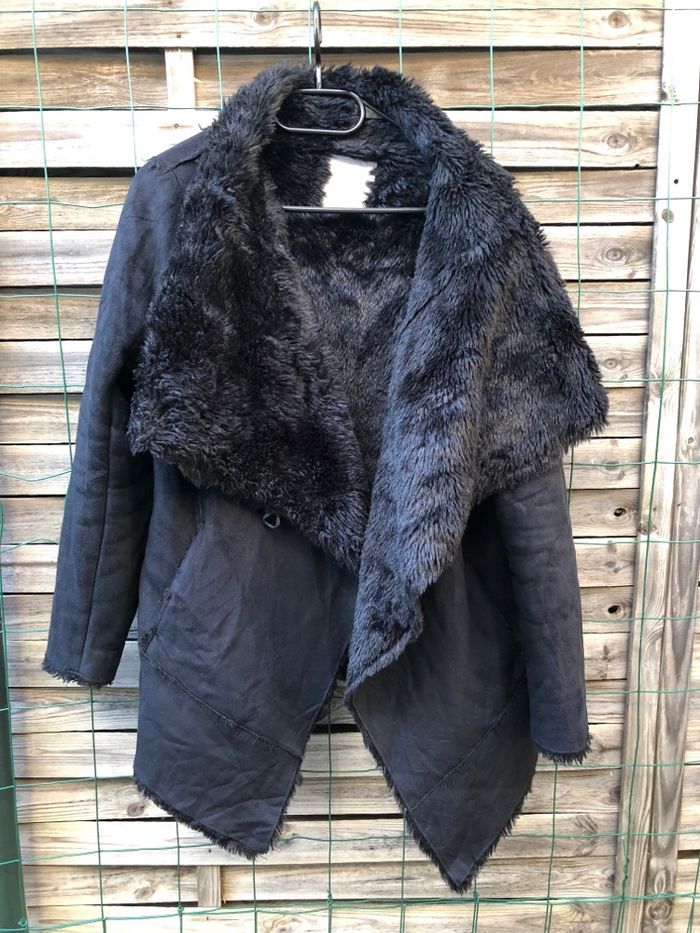 Manteau court fourré Pull&Bear - photo numéro 5