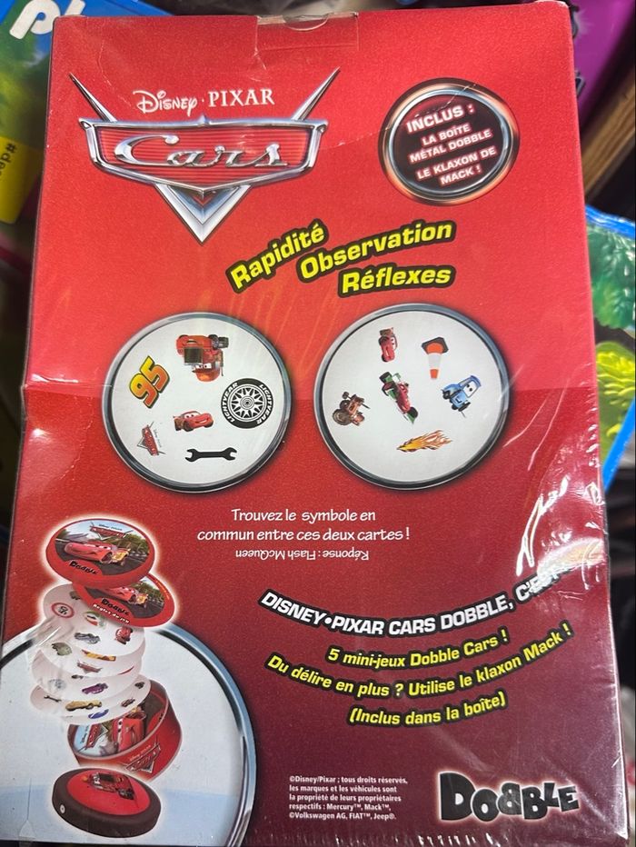 Jeu Dooble Cars 3 Neuf