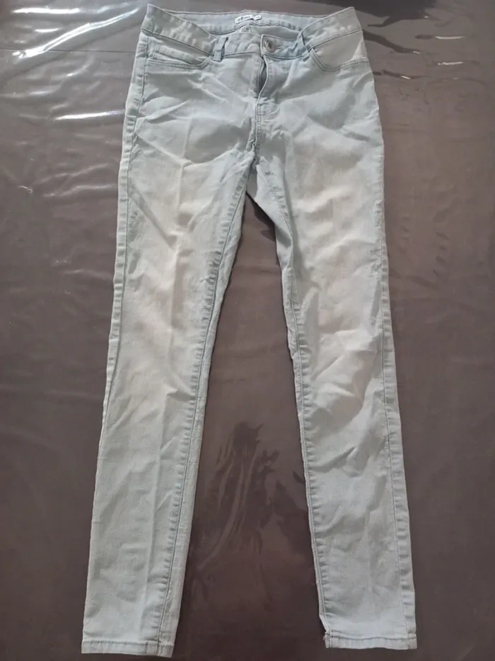 Jean élastique Gemo taille 38 - photo numéro 3