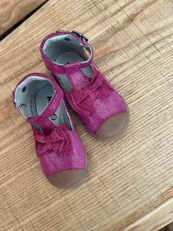 Ballerines chaussures été mod8 mod 8 fille p 21 rose neuves