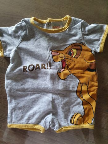 Body été 1mois samba disney