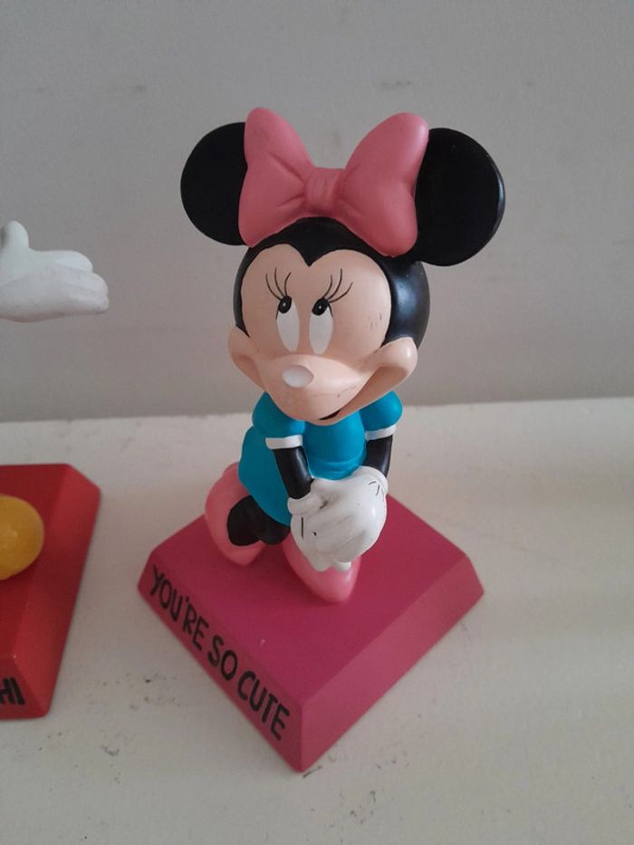 Lot de 2 figurines minie et mickey - photo numéro 5