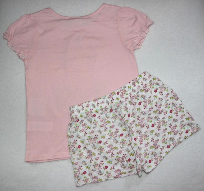 pyjama short 5-6 ans minnie disney neuf - photo numéro 6
