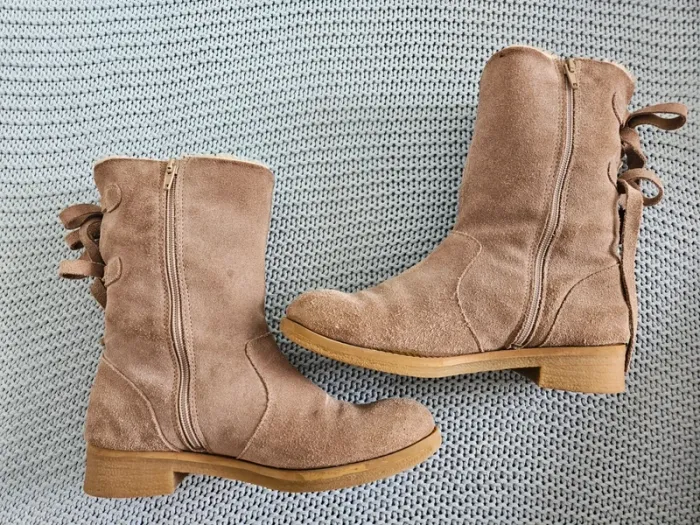 Bottes en daim - photo numéro 3