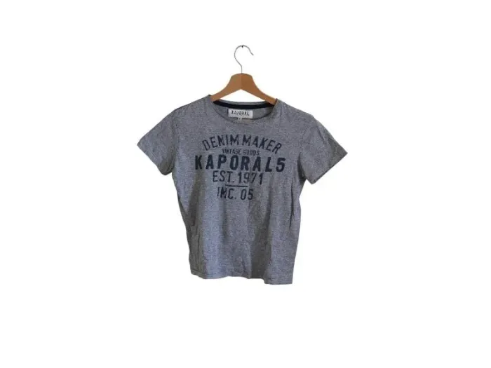 C60 t-shirt gris Kaporal 10 ans