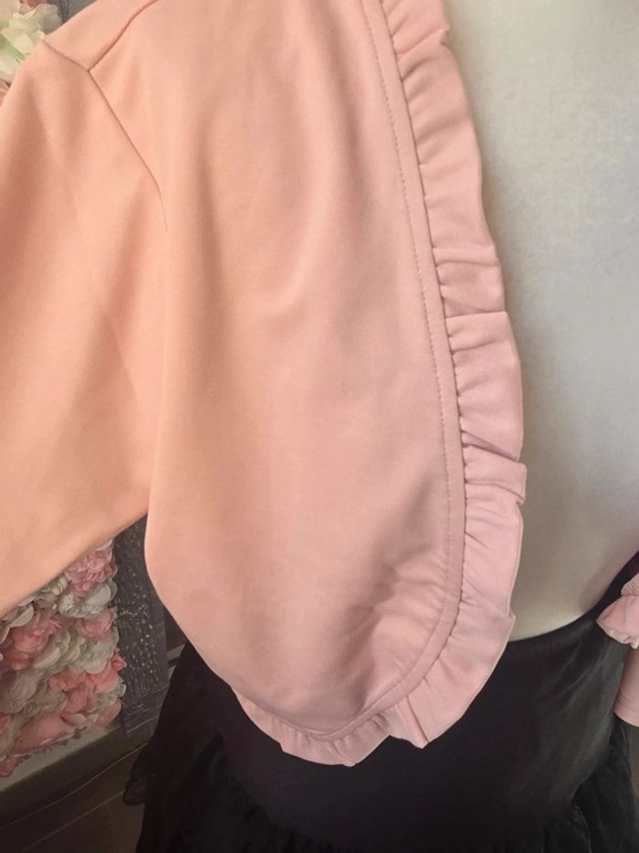 Gilet vintage rose taille S belle poque - photo numéro 7