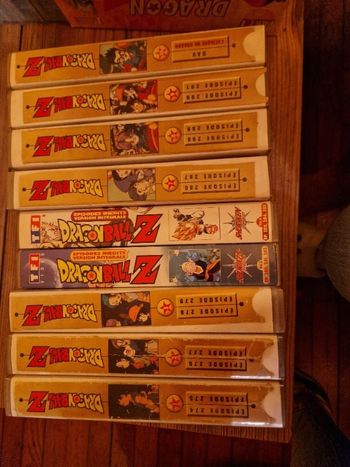 Collection cassette VHS Dragon ball Z