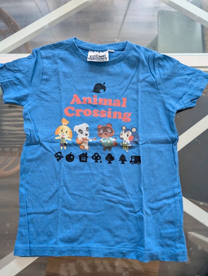 Ensemble été garçon nintendo animal crossing 10A - photo numéro 2