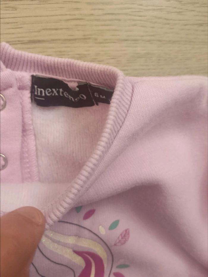 Pull Lila a paillettes my everything 6 mois - photo numéro 4