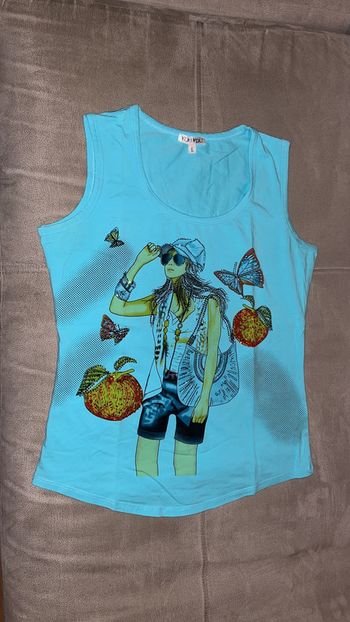 Débardeur turquoise You You T L