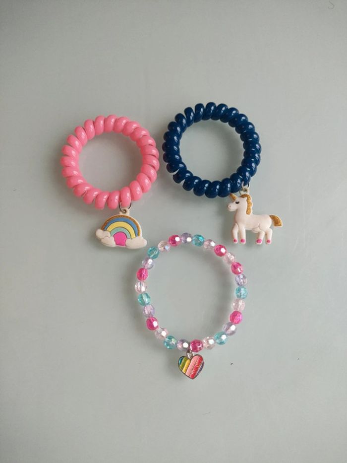 Lot de 3 Petit bracelet pour Petite fille